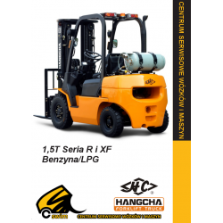 Wózek widłowy HC Hangcha CPQD15 1.5T Benzyna / LPG
